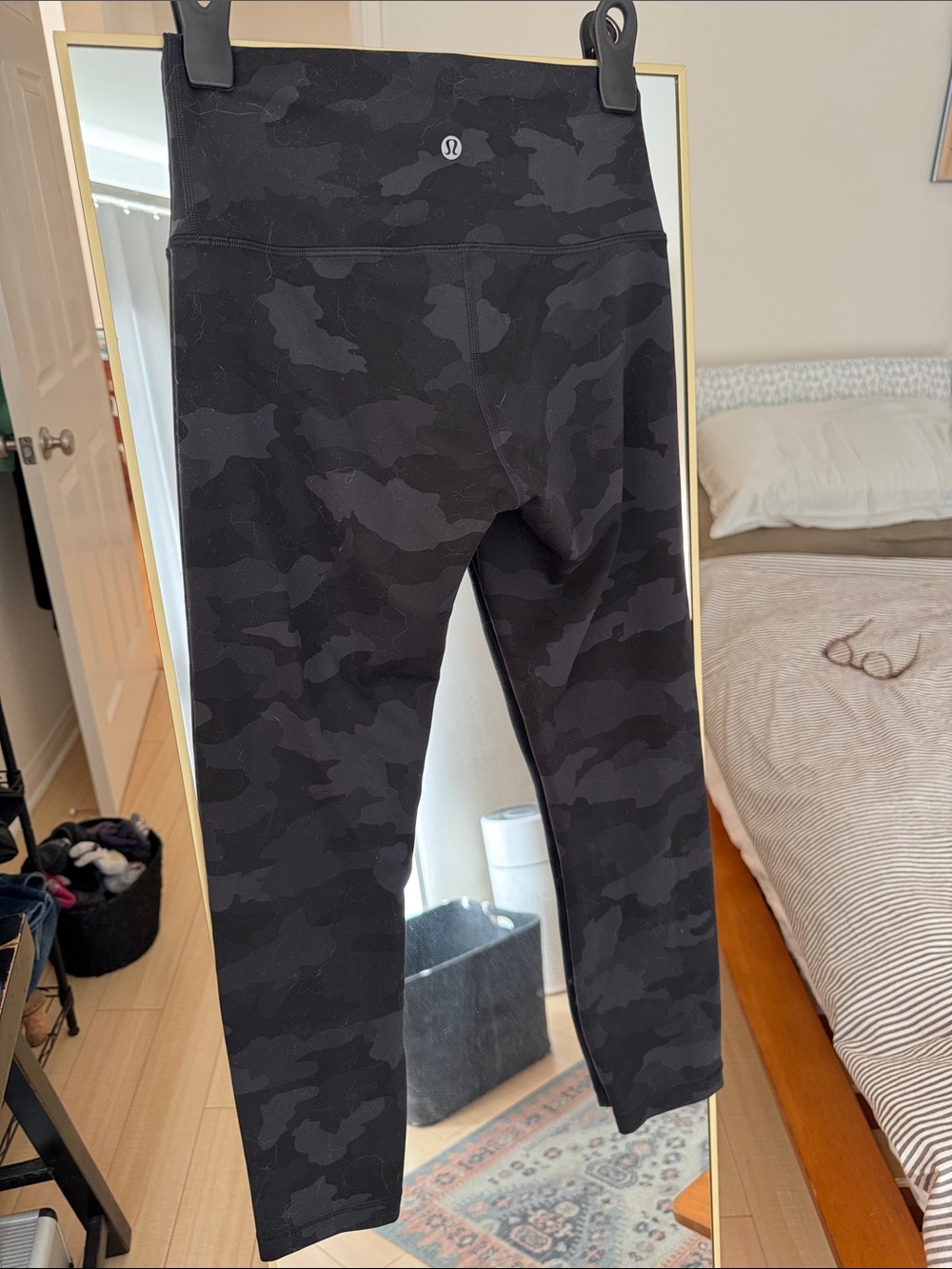lululemon athletica Black Camo High-Rise Leggings